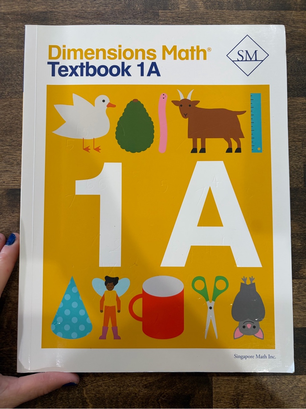 Dimensions Math Textbook Workbook and Tests 1A Singapore Math